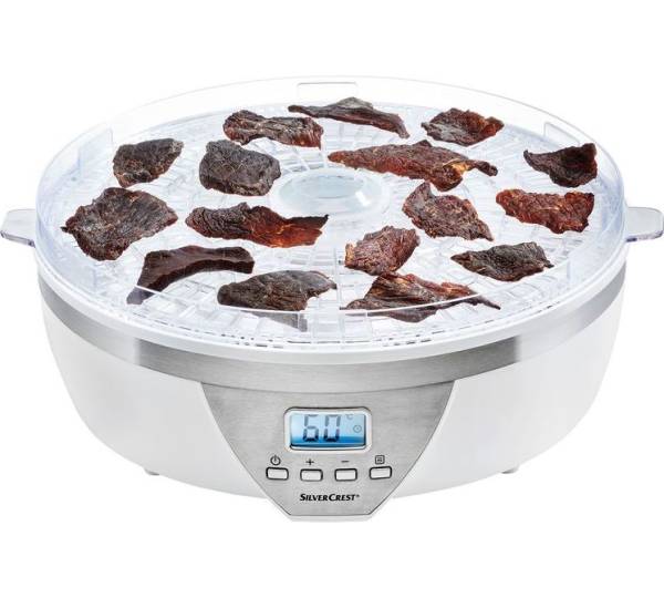 SilverCrest Food Dehydrator 350W with Digital Display, 5 Trays