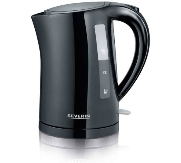 Severin Electric Kettle 1.5L 2200W, Black