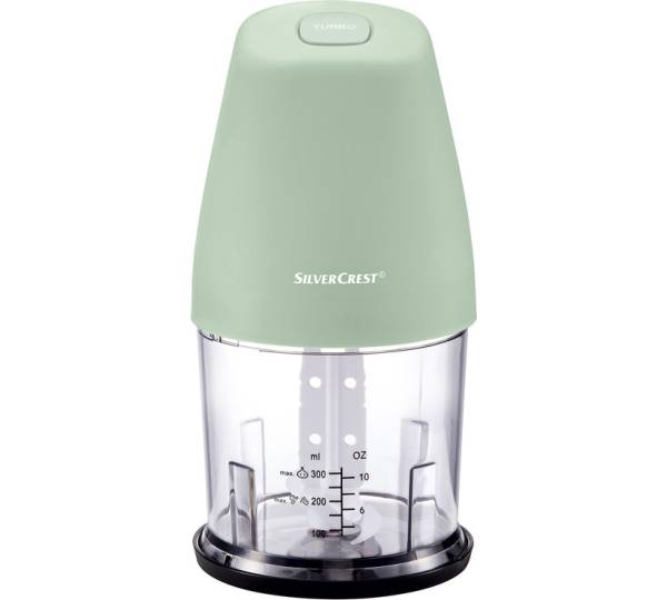 SilverCrest SMZ 260 J4 Mini Chopper 260W 300ml with Turbo - Mint green