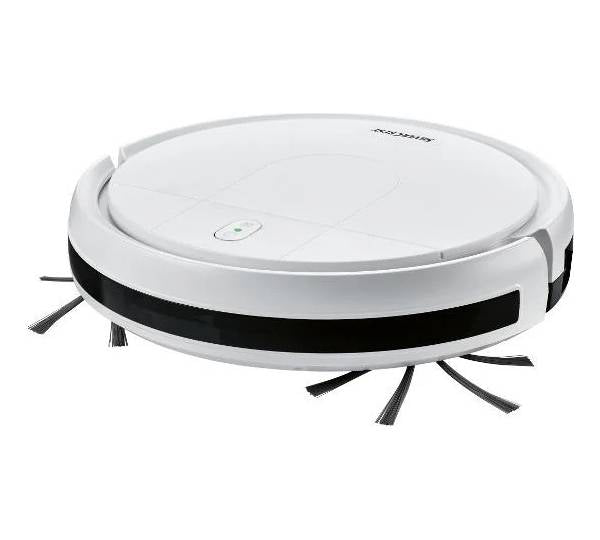 SilverCrest SSRS A1 Robot Vacuum Cleaner with Remote Control, White
