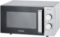 Severin MW 7768 Microwave with Grill and Glass Base 20L, Black/Stainless Steel