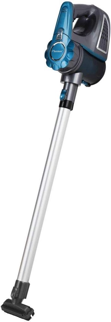 Bestron AVC850A Cordless Hand-held and Stick Vacuum Cleaner, Blue/Grey