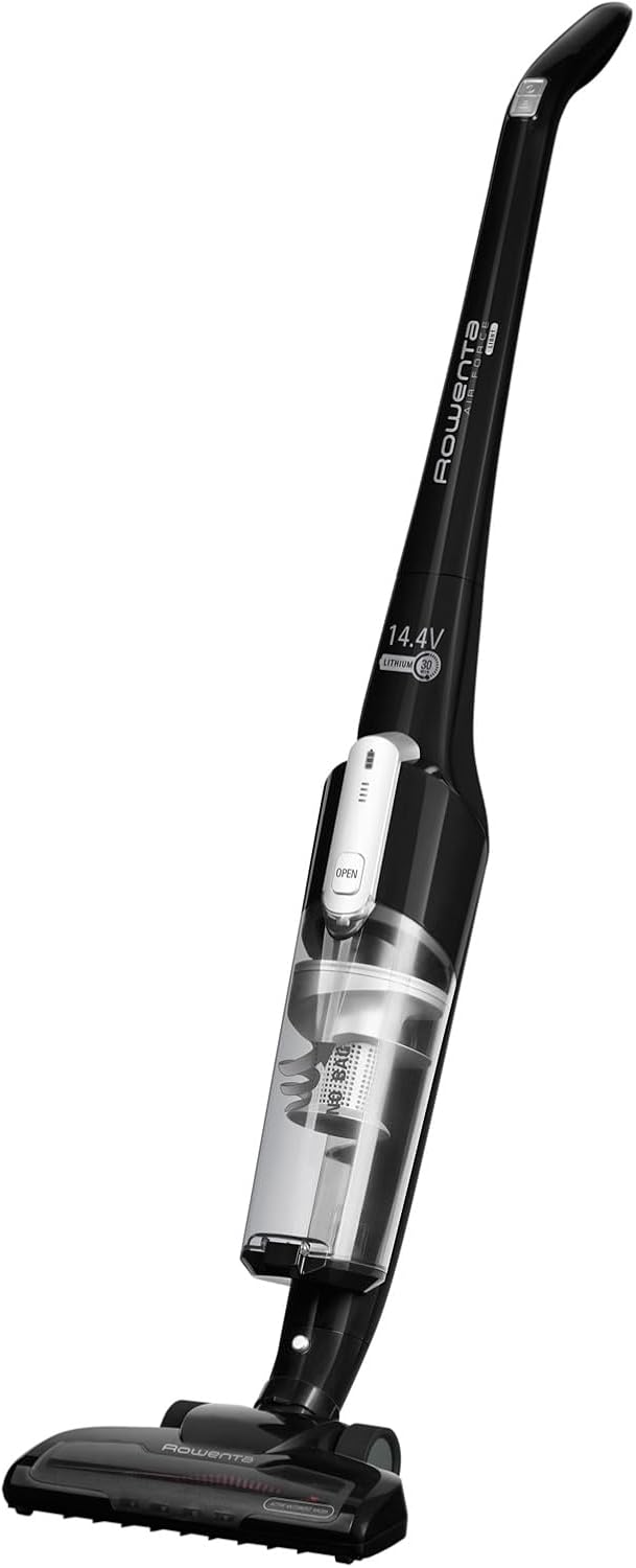Rowenta Air Force Light 14.4V Cordless Stick Vacuum RH6545, Black