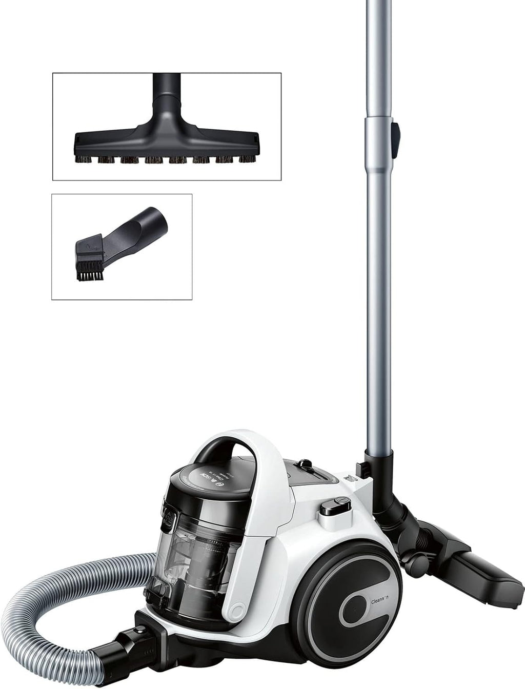 Bosch Serie 2 Bagless Vacuum Cleaner BGS05A222 700W, White