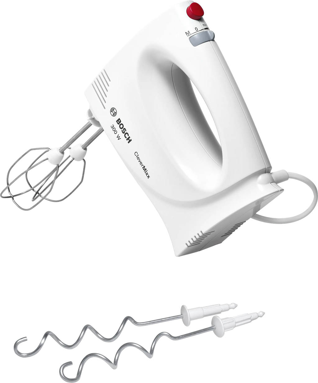 Bosch CleverMixx MFQ3010 Hand Mixer 300W, White