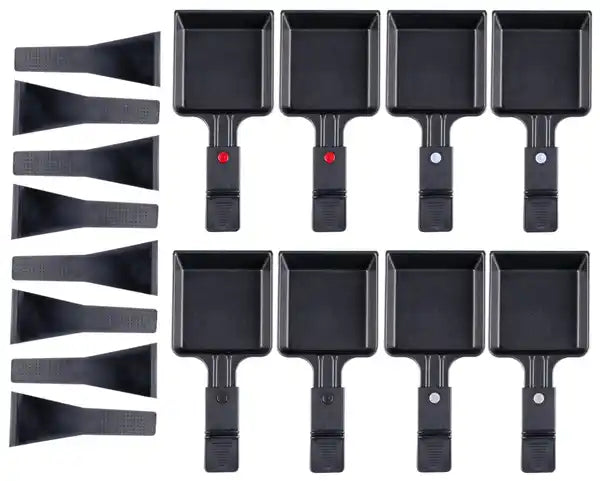 Switch On Raclette Grill with Hot Stone 1400W, 8 Pans
