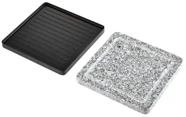 Switch On Raclette Grill with Hot Stone 1400W, 8 Pans