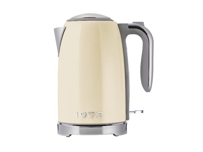 SilverCrest Retro 1973 Electric Kettle, Cream