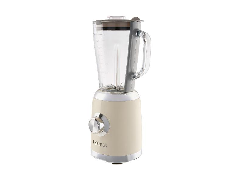 SilverCrest Retro 1973 SSMC 600 C1 Glass Jug Blender 600W 1.75L - Cream