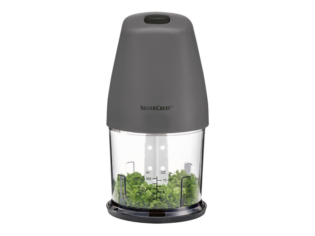 SilverCrest SMZ 260 J4 Mini Chopper 260W 300ml with Turbo - Black