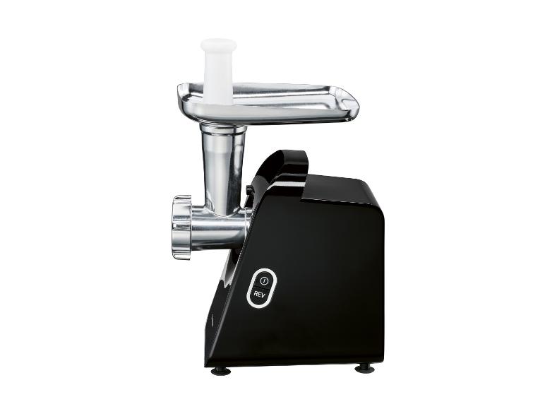 SilverCrest SFWT 400 B1 Electric Meat Grinder 400W with Tomato Strainer, Black