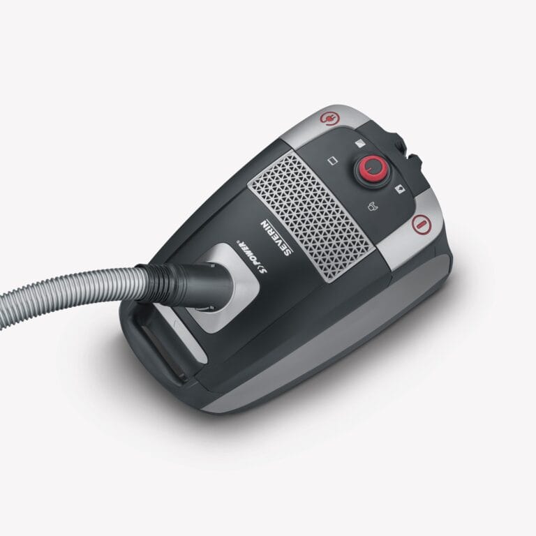 Severin S'Power Home & Car BC 7052 Bagged Vacuum Cleaner 850W, Black/Grey