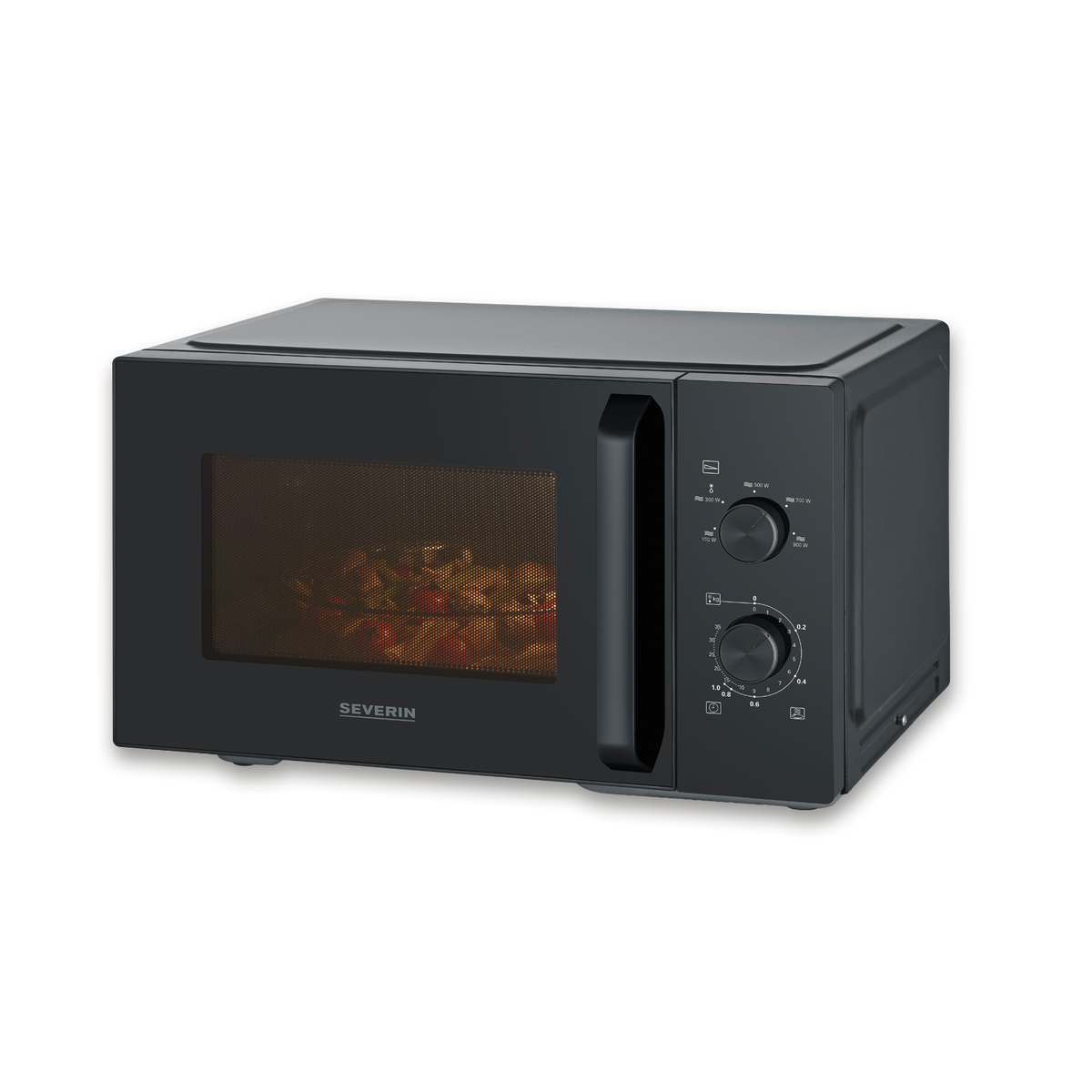 Severin MW 7796 Solo Microwave XXL 28L 900W, Black