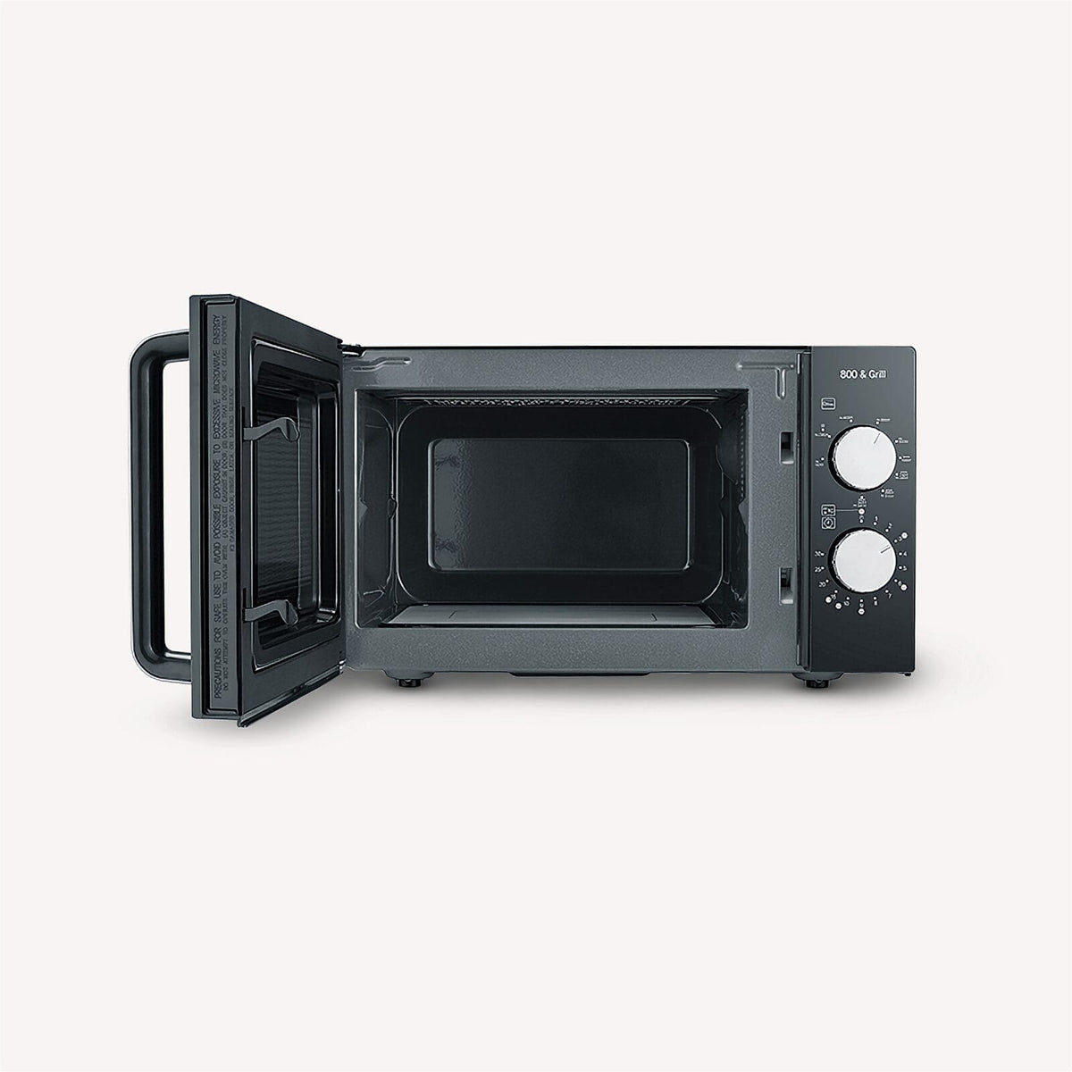 Severin MW 7762 Microwave with Grill and Glass Base 20L, Black