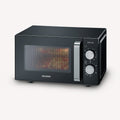 Severin MW 7762 Microwave with Grill and Glass Base 20L, Black