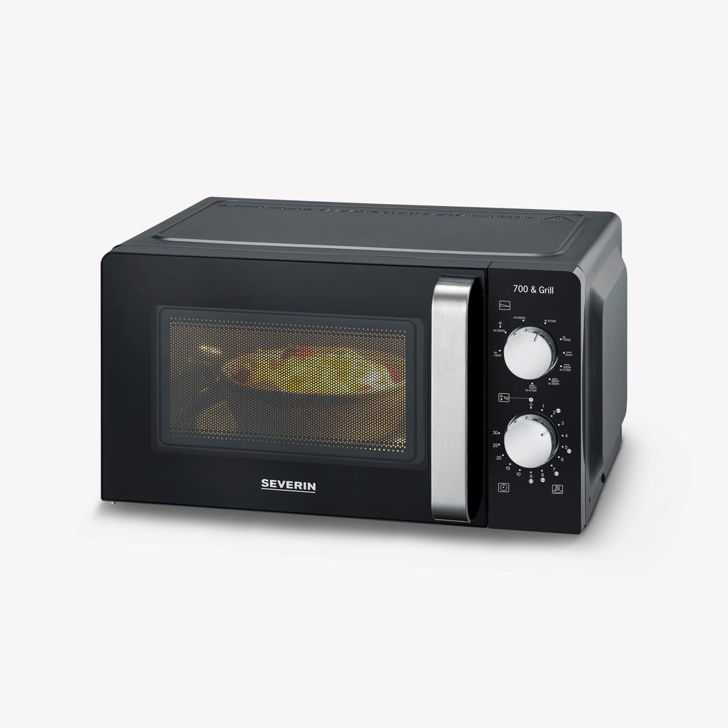Severin MW 7781 Microwave with Grill 17L, Black