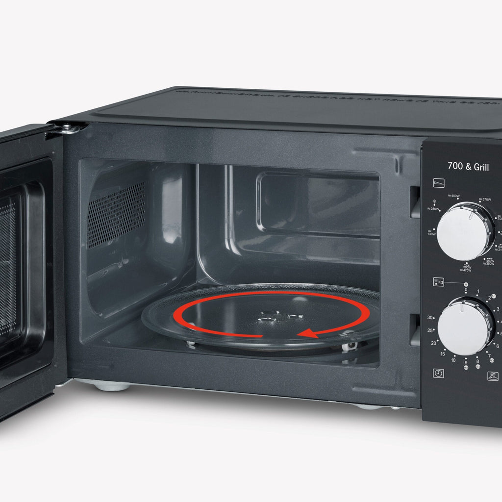 Severin MW 7781 Microwave with Grill 17L, Black