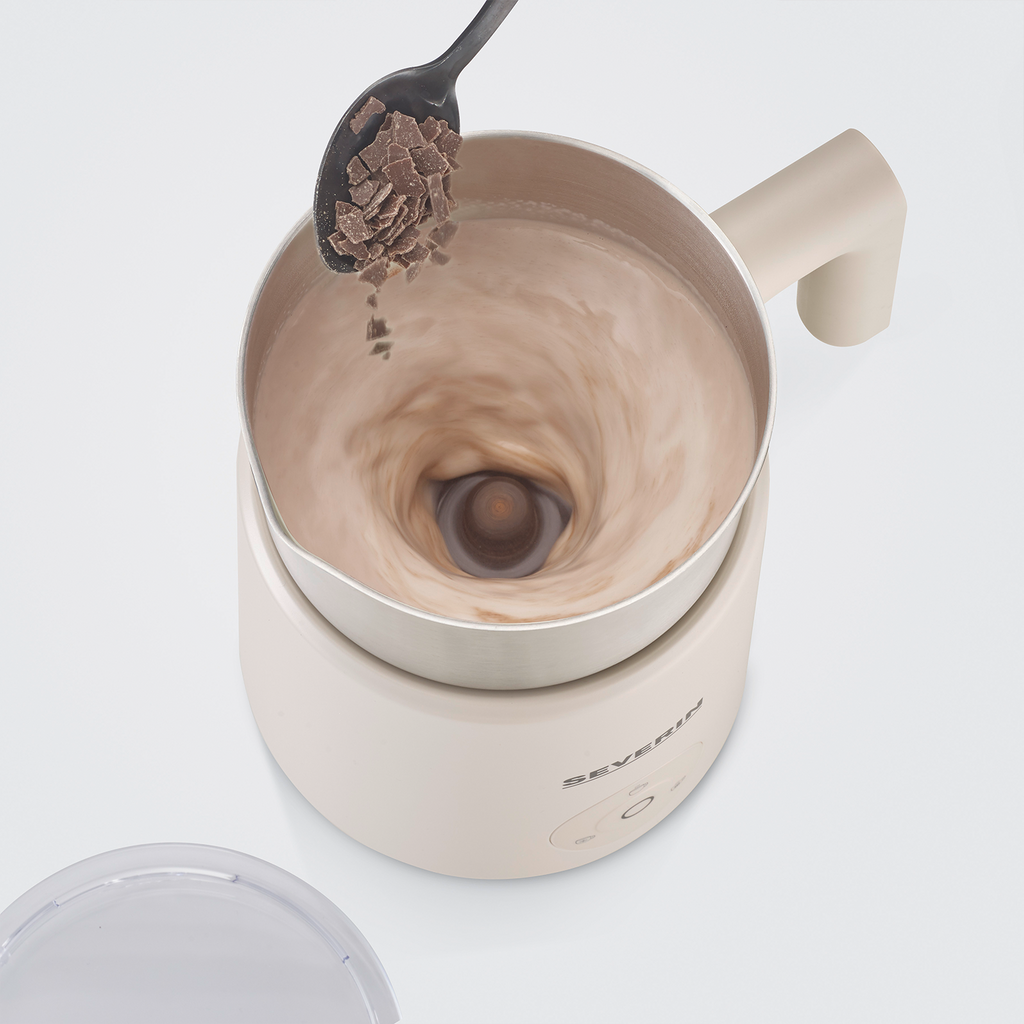 Severin Spuma Lite Induction Milk Frother 500W - Cream