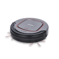 Severin Chill RB 7025 Robot Vacuum Cleaner, Platinum Grey/Red