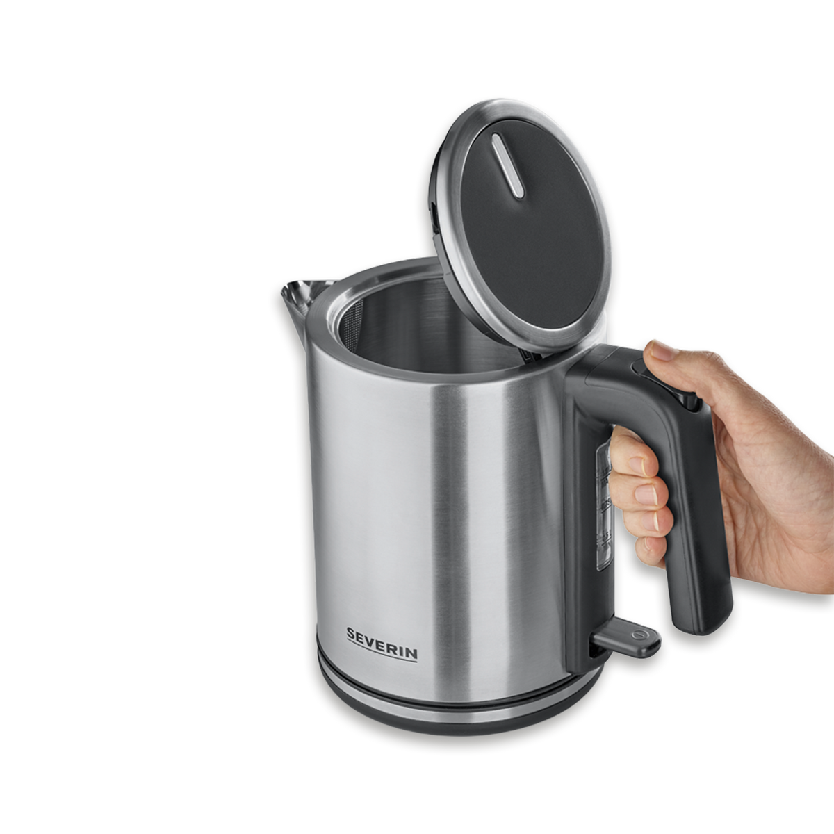 Severin WK 3489 Compact Stainless Steel Kettle