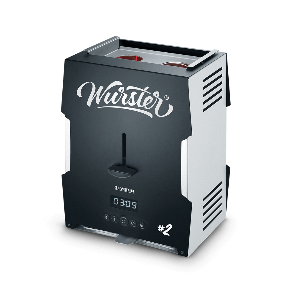 Severin WT 5005 Wurster #2 Sausage Toaster, Black