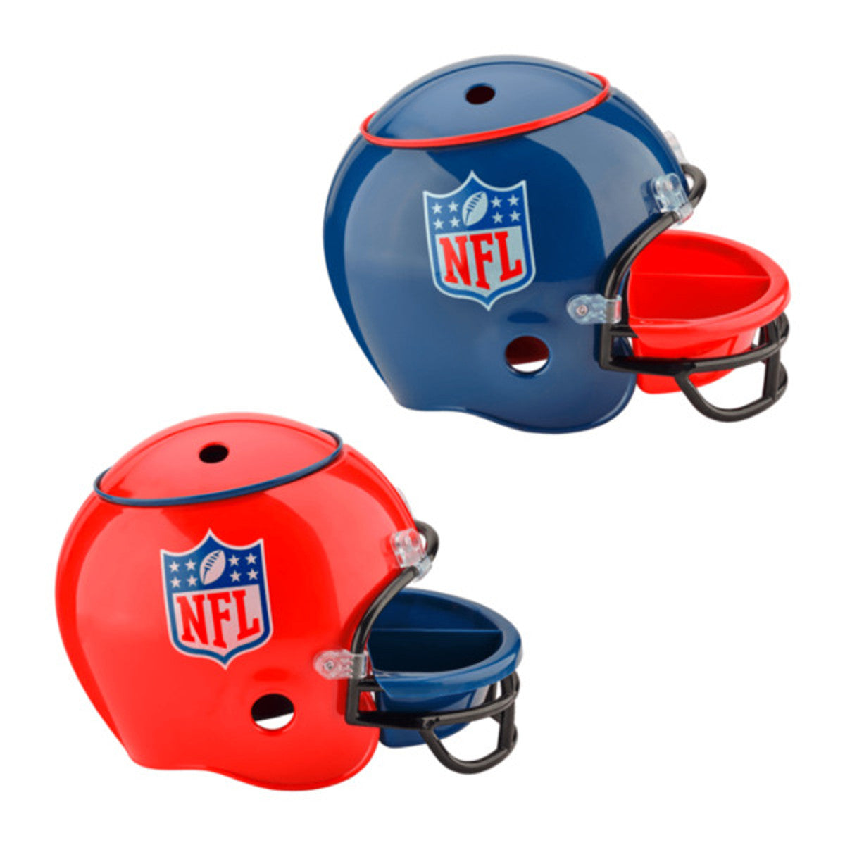 NFL Snack Helmet, 4-Piece Football Helmet Serving Set