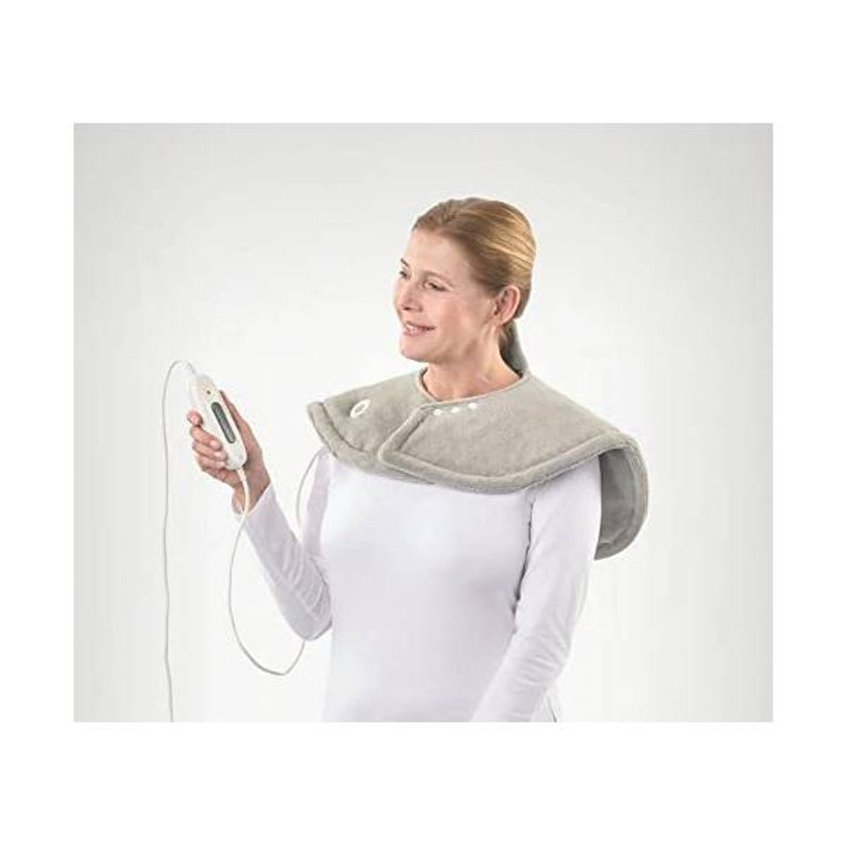 Sanitas SHK 50 Shoulder and Neck Heating Pad, Dark Grey