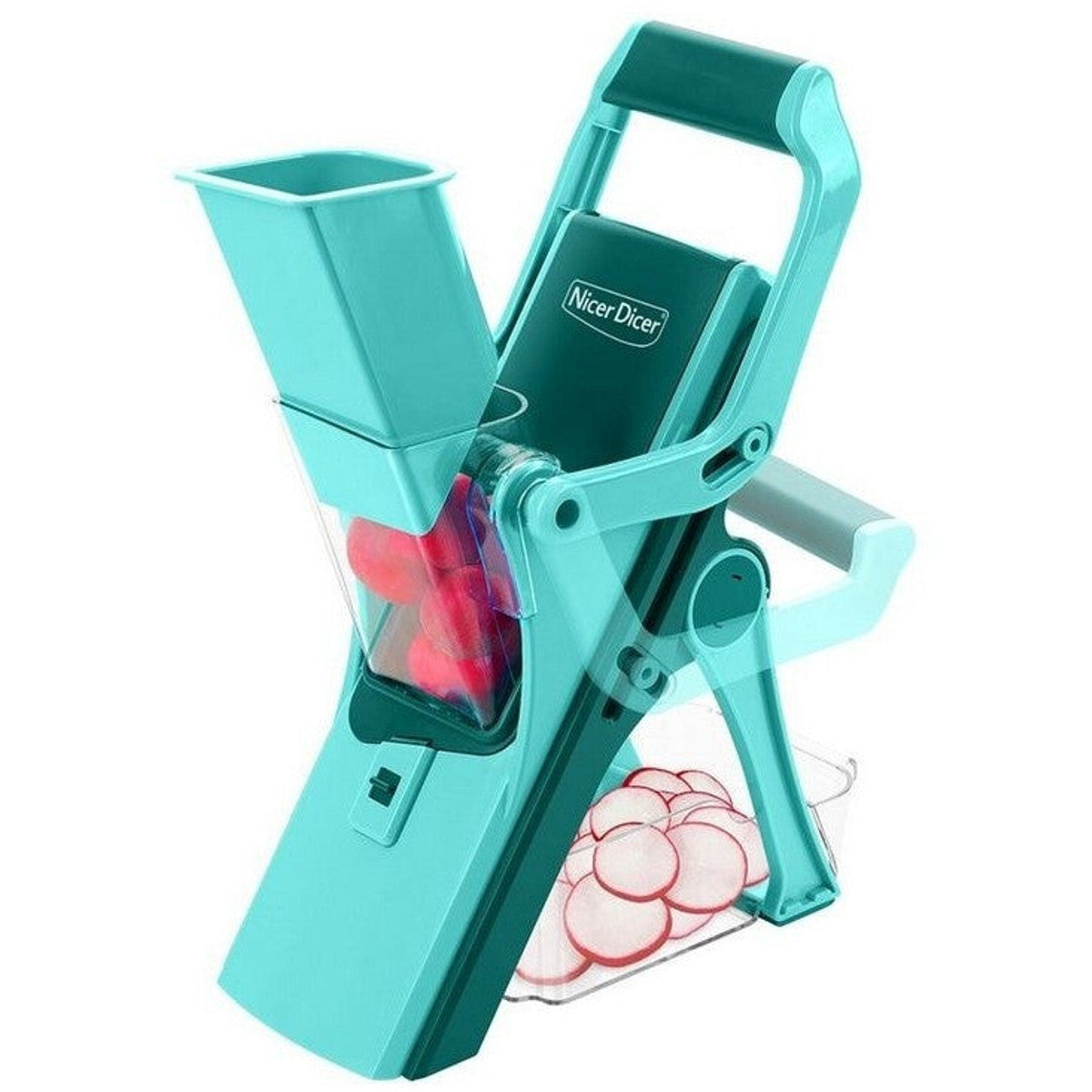 Genius Nicer Dicer Mando Vegetable Slicer, 12 Pieces