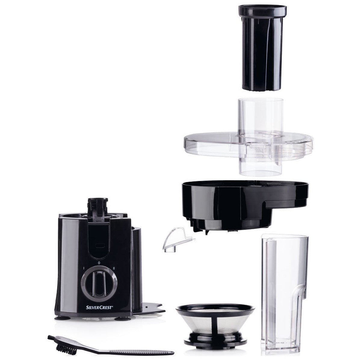 SilverCrest 400W Centrifugal Juicer, Black