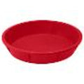 SilverCrest Round Silicone Tart and Cake Mould, Red