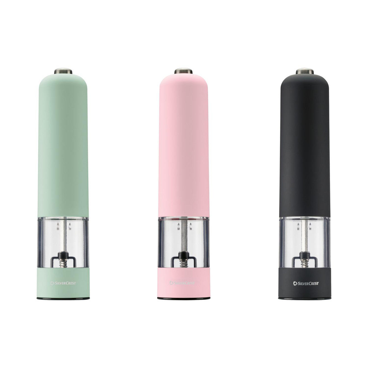 SilverCrest Electric Salt or Pepper Mill with Light