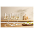 SilverCrest Crystal White Wine Glasses 410 ml, Set of 6