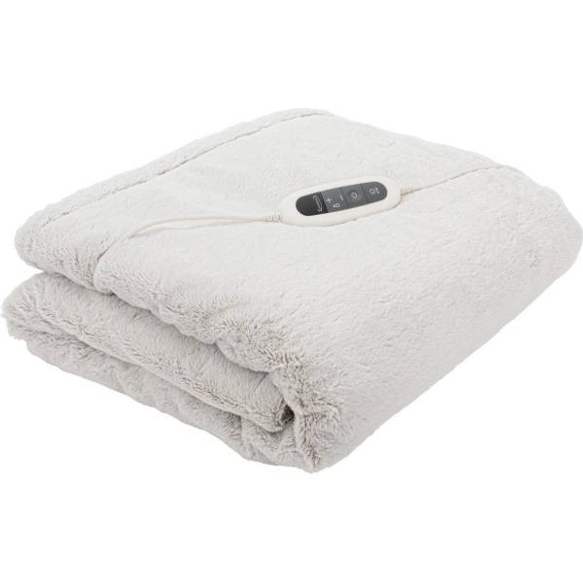 Sensiplast SWKD 100 A1 Heated Cuddly Blanket 180 x 130 cm, Light Grey