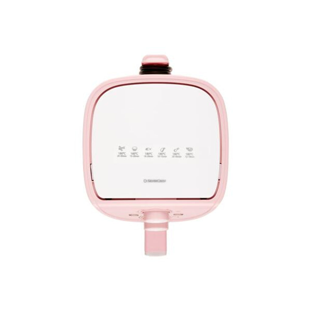 SilverCrest Air Fryer 2L 1000W with Manual Controls - Pink