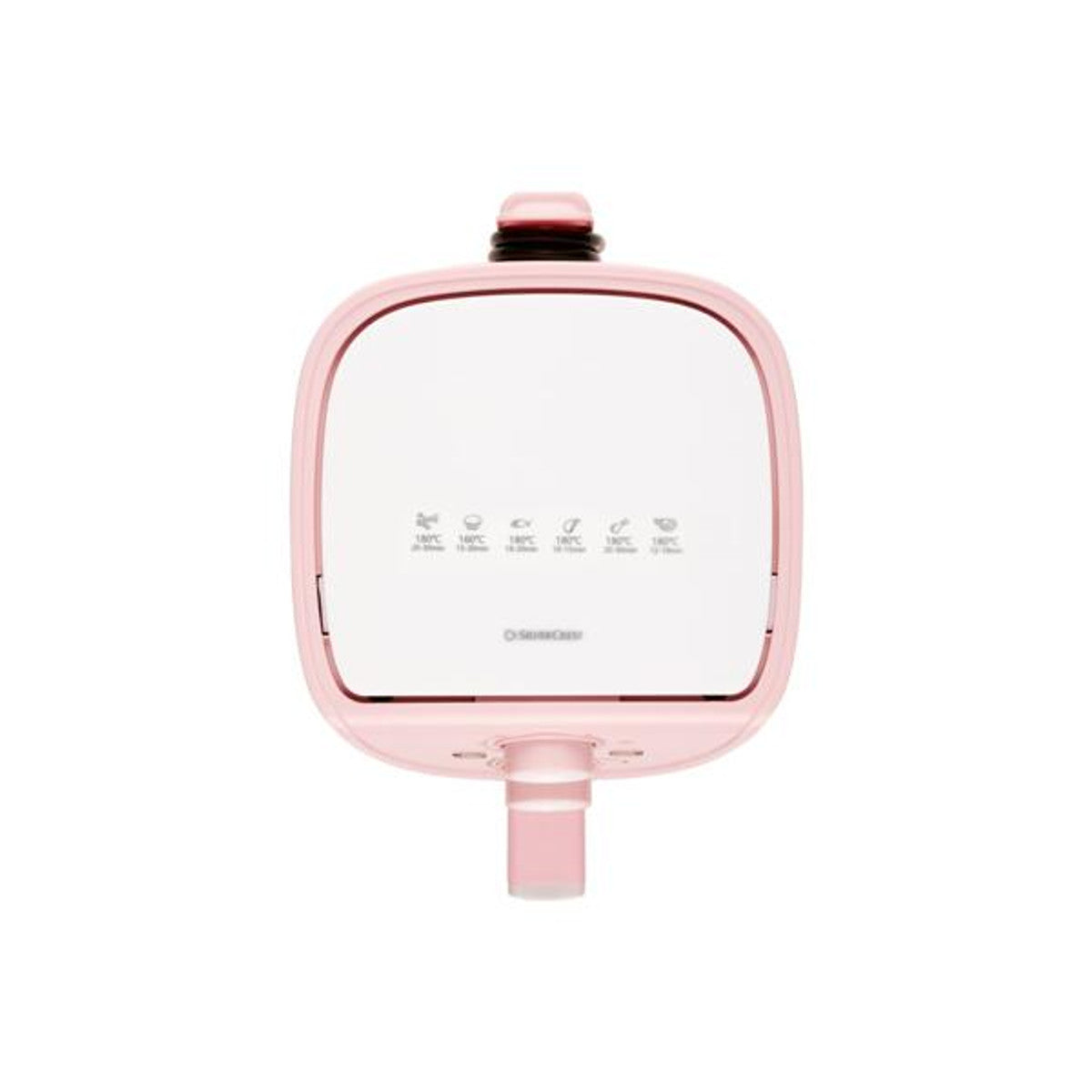 SilverCrest Air Fryer 2L 1000W with Manual Controls - Pink