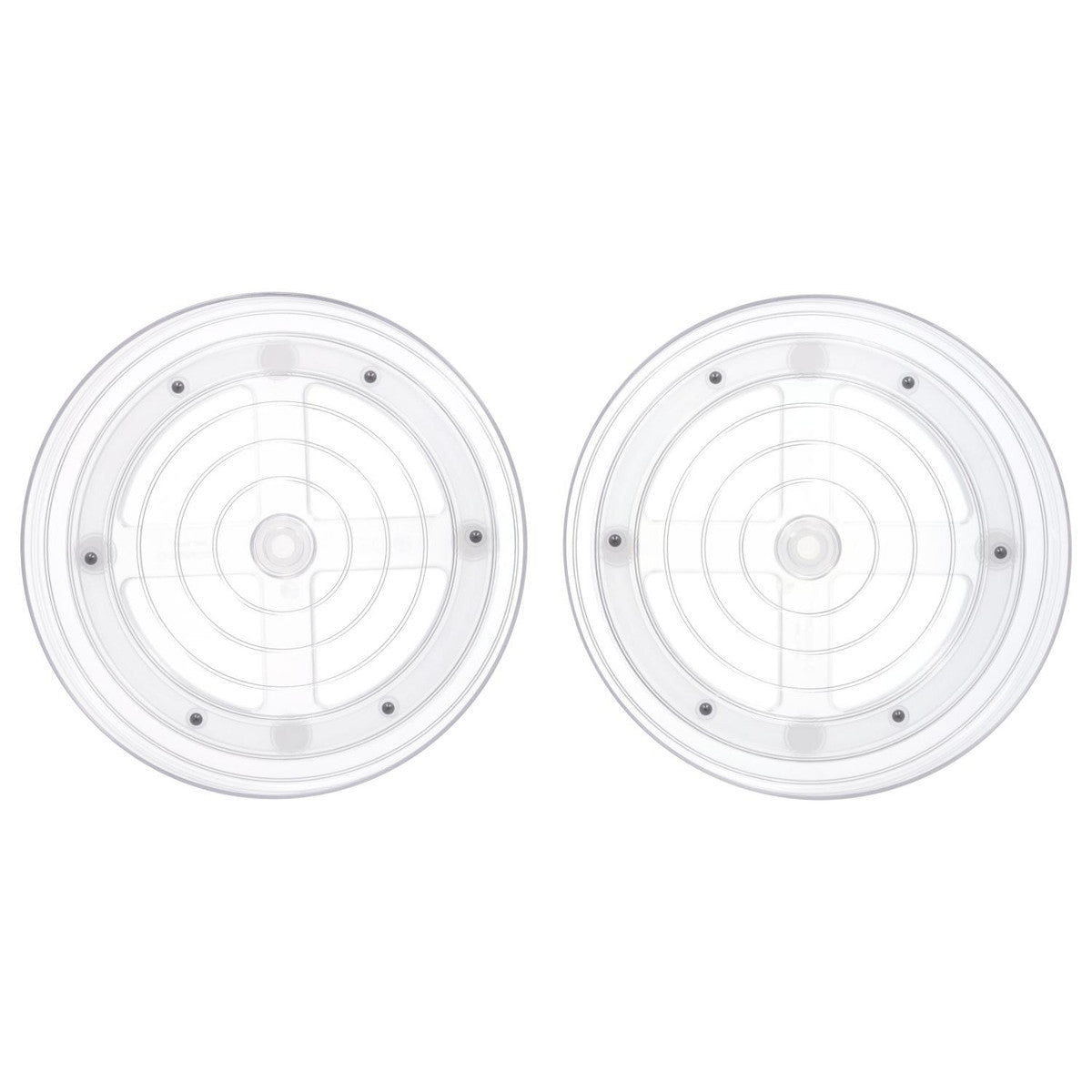 SilverCrest Rotating Kitchen Organiser, 360 Degree, Clear