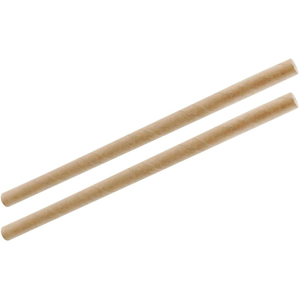 Fackelmann Eco Friendly Paper Drinking Straws, 50 Pieces