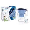 BRITA Aluna Water Filter Jug 2.4 L, Blue, with MAXTRA PRO All-in-1 Cartridge