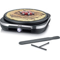 Severin CM 2199 XXL Crepes Maker 38cm 1500W, Black/Stainless Steel