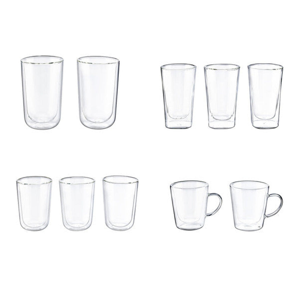 Ernesto Insulated Glasses for Latte Macchiato, Set of 2, 455 ml