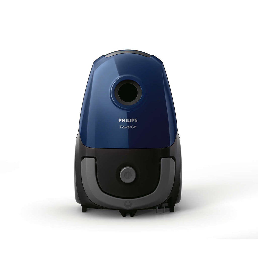 Philips 2000 Series PowerGo FC8240/09 Bagged Vacuum Cleaner 900W, Blue