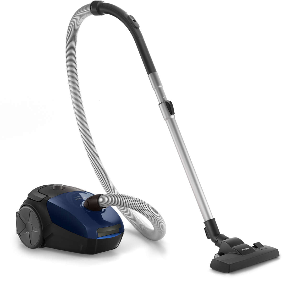 Philips 2000 Series PowerGo FC8240/09 Bagged Vacuum Cleaner 900W, Blue